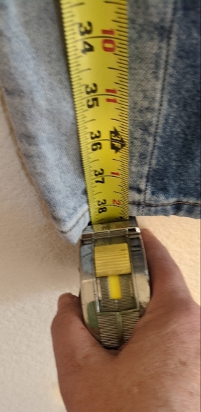 Blank NYC Two-Tone Straight Leg Jeans Bleach Light to Dark Blue Sz 24 - Picture 10 of 15